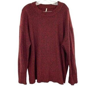 Stitch Fix Nine 1 Eight Women’s Red and Black Knit Tunic Long Sweater